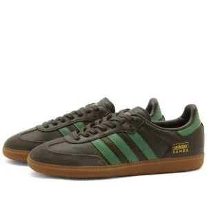 Adidas Samba Og Sneakers, Dark Brown, Preloved Green & Gum