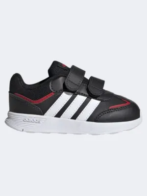 Adidas Tensaur Switch Cf Infant-Boys Sportswear Shoes Black/White/Scarlet