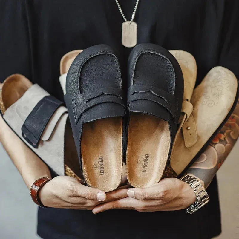 Amozae- Hongeun Penny Loafer Mules