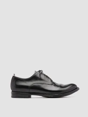 ANATOMIA 012 - Black Leather Derby Shoes