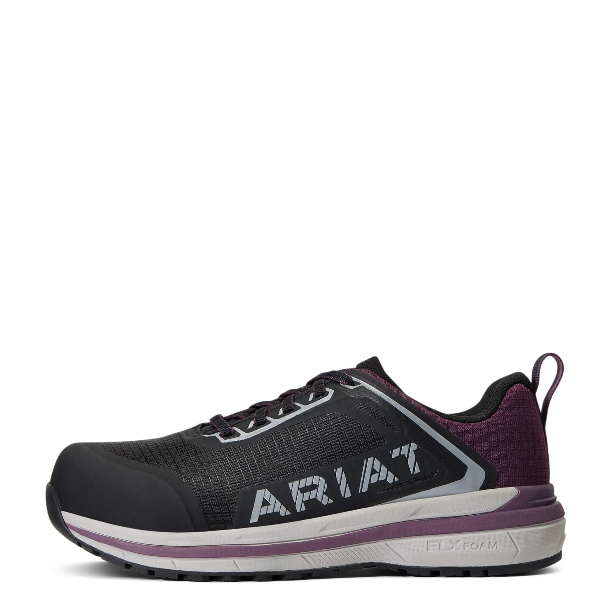 Ariat Women's Outpace™ Composite Toe Safety Shoe, Black/Shadow Purple