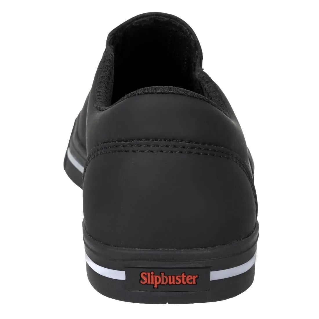 BA062-39 Slipbuster Recycled Microfibre Slip-on Shoe Matte Black 39