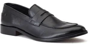 Base London Danbury Mens Leather Penny Loafer