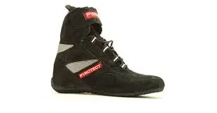 Black Ankle Top SFI 3.3/5 Racing Shoes - SIZE 5