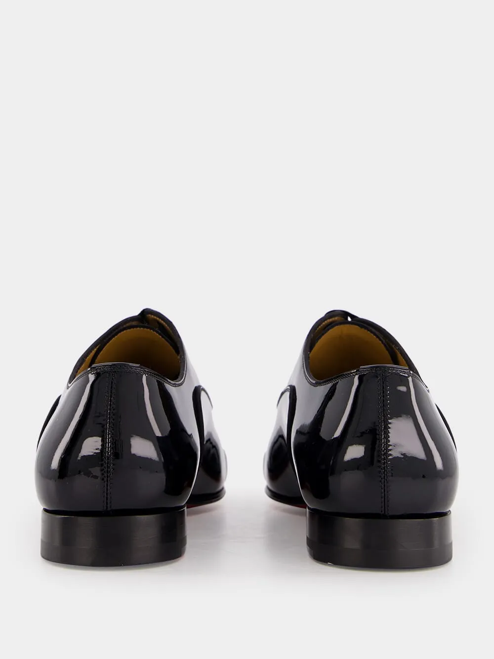 Black Greggo Patent Oxfords