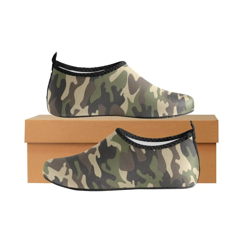 Camouflage Men's Slip-On Water Shoes