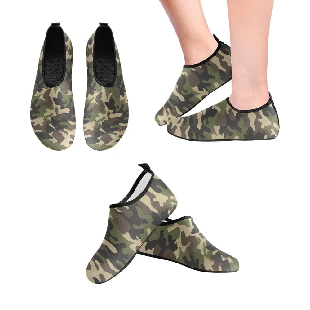 Camouflage Men's Slip-On Water Shoes