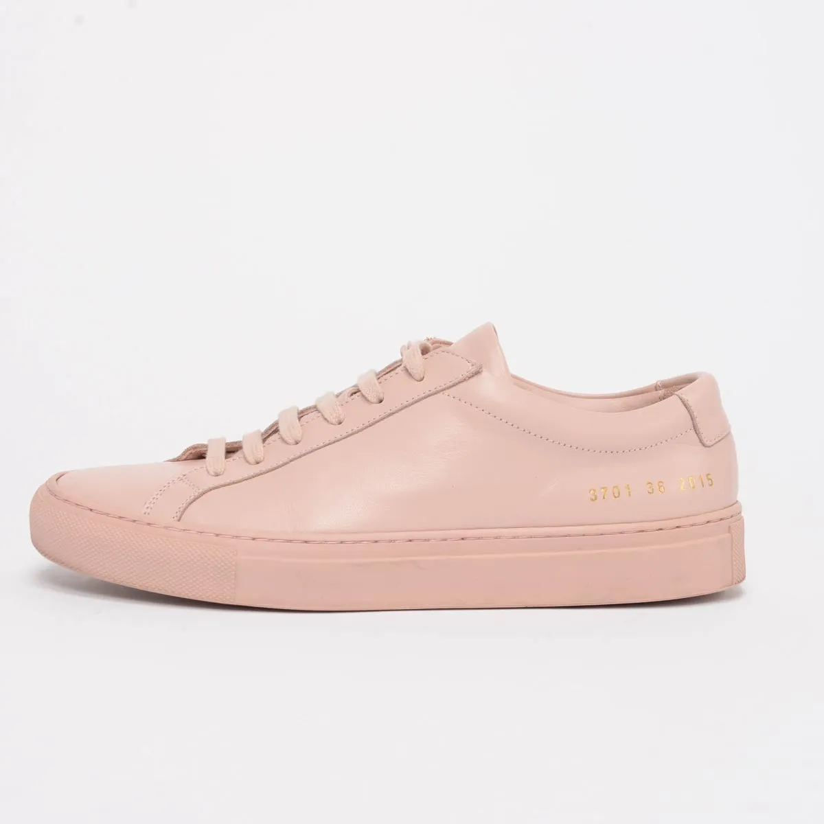 Common Projects Blush Pink Original Achilles Sneakers 36