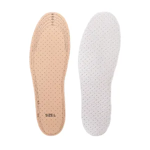 Dr Foot Double Air Pillow Insoles | Dual Layer Cushioning for Superior Foot Comfort | Double Sided Latex Foam For Breathability and Comfortable, Dry Feet | For Men & Women - 1 Pair - (Small Size)