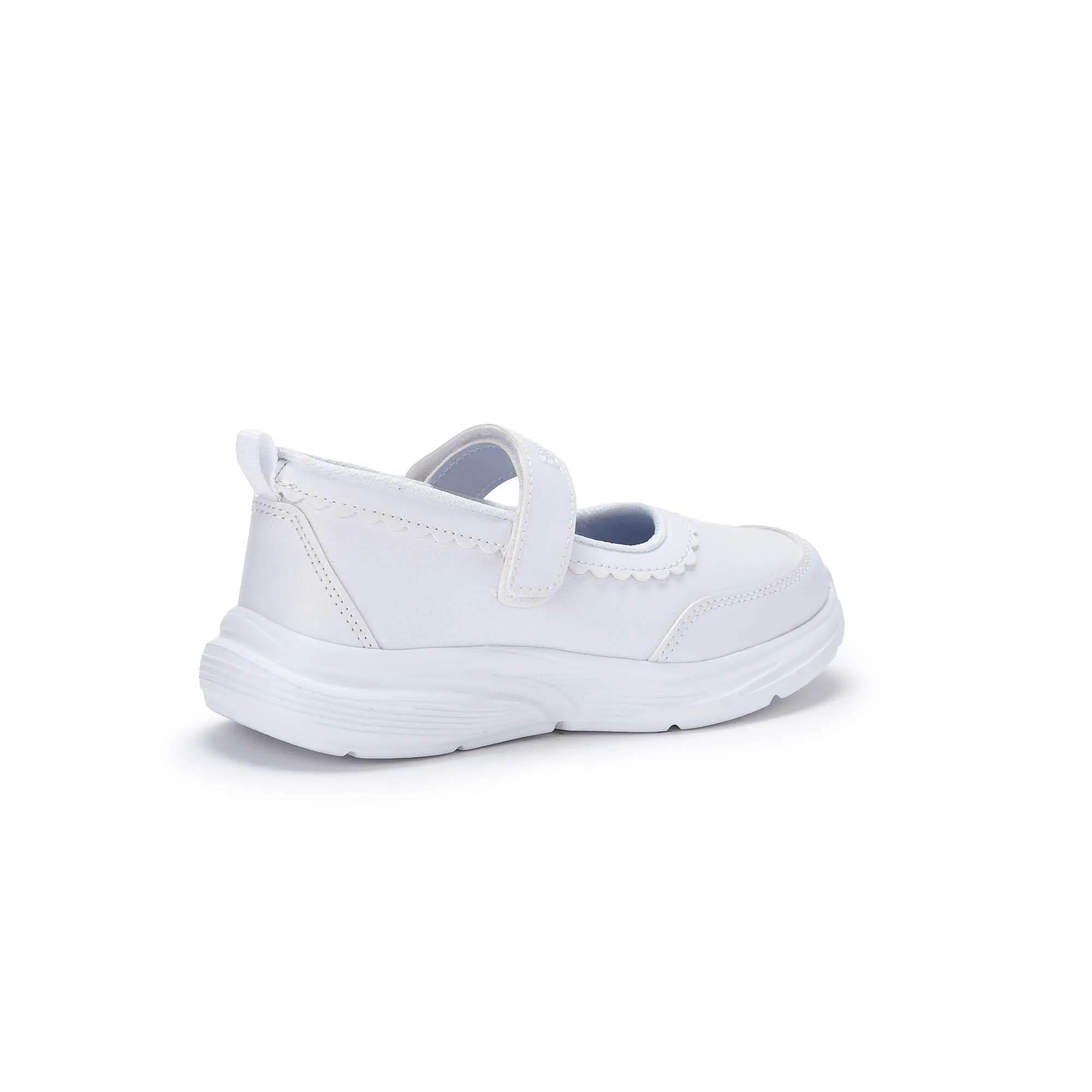 FROZEN X BATA Girls White Mary-Jane School Shoe 351X087