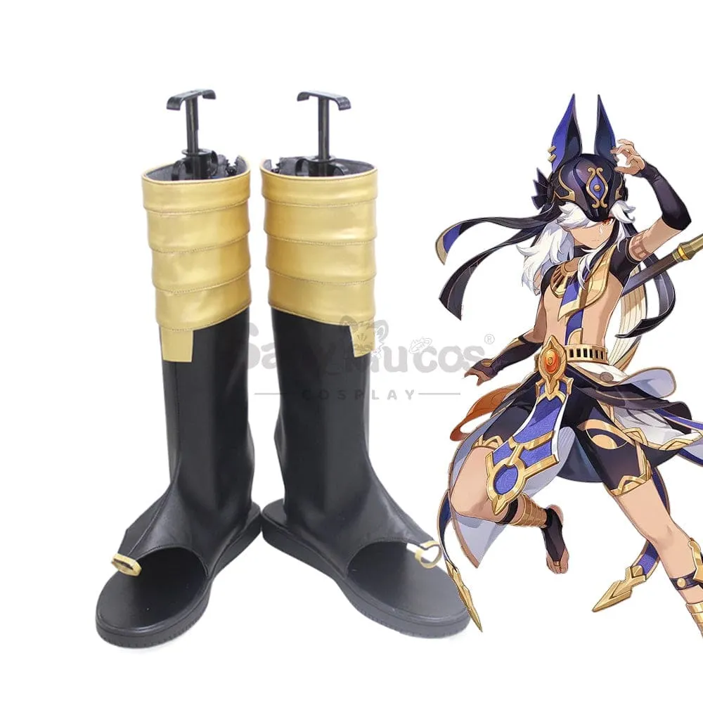 Game Genshin Impact Cosplay Cyno Cosplay Shoes