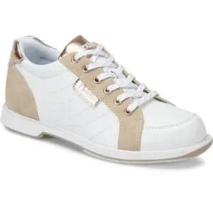 Groove IV White/Nubuck/Rose Gold Wide Shoes