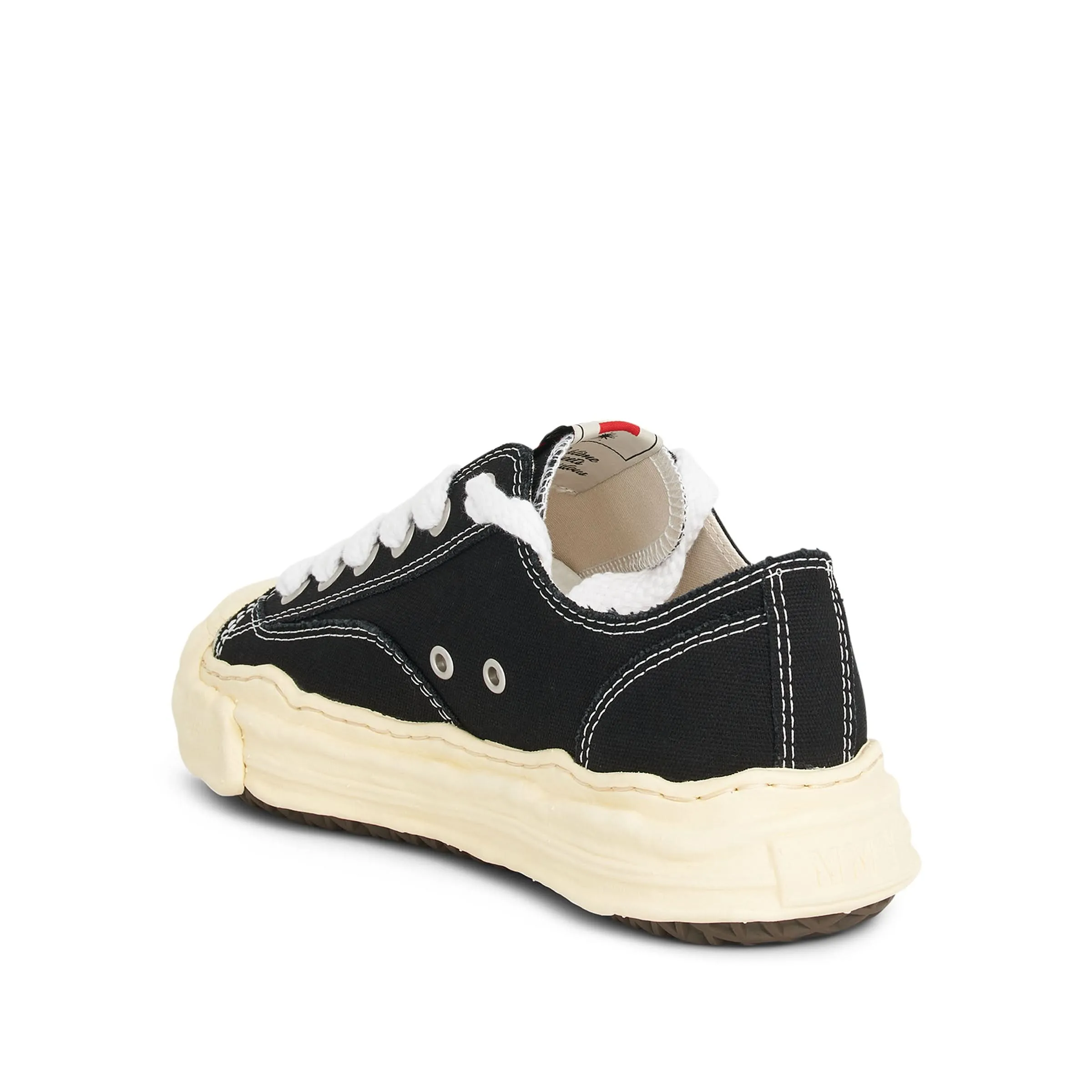 Hank OG Vintage Sneaker in Black/White