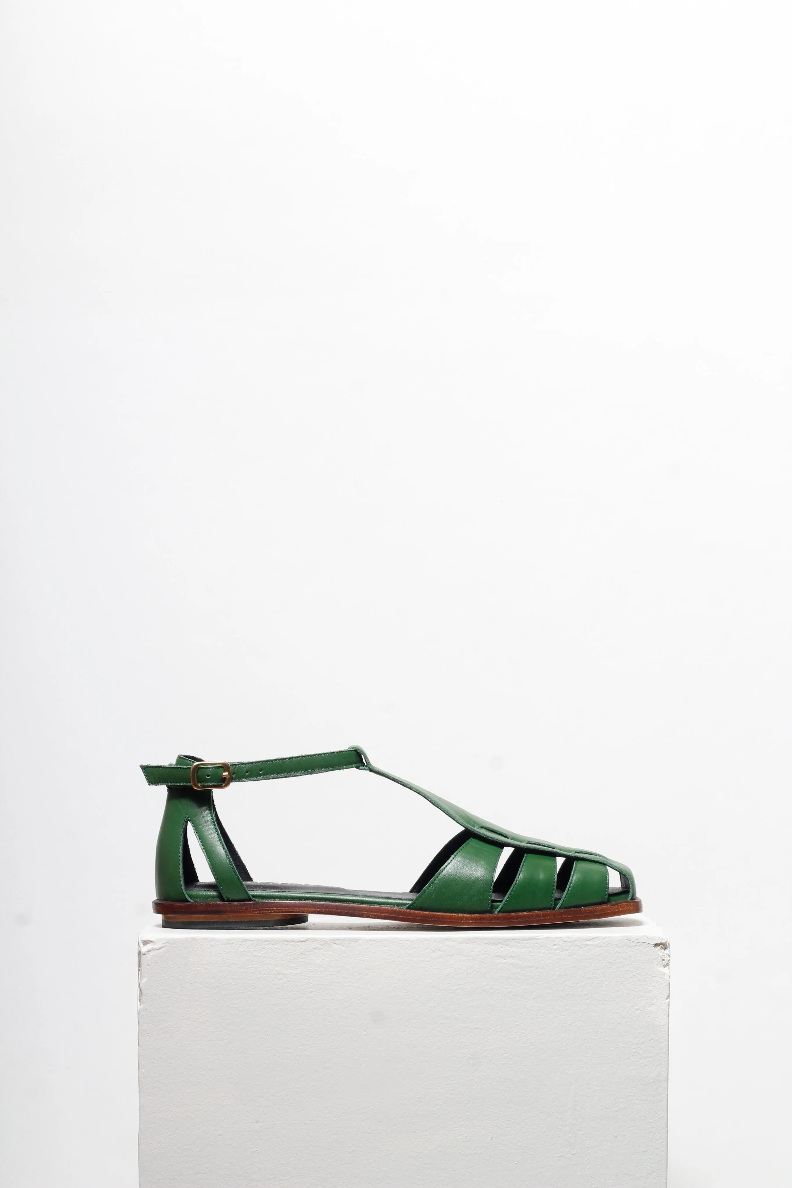 Ida Green Fisherman Sandals