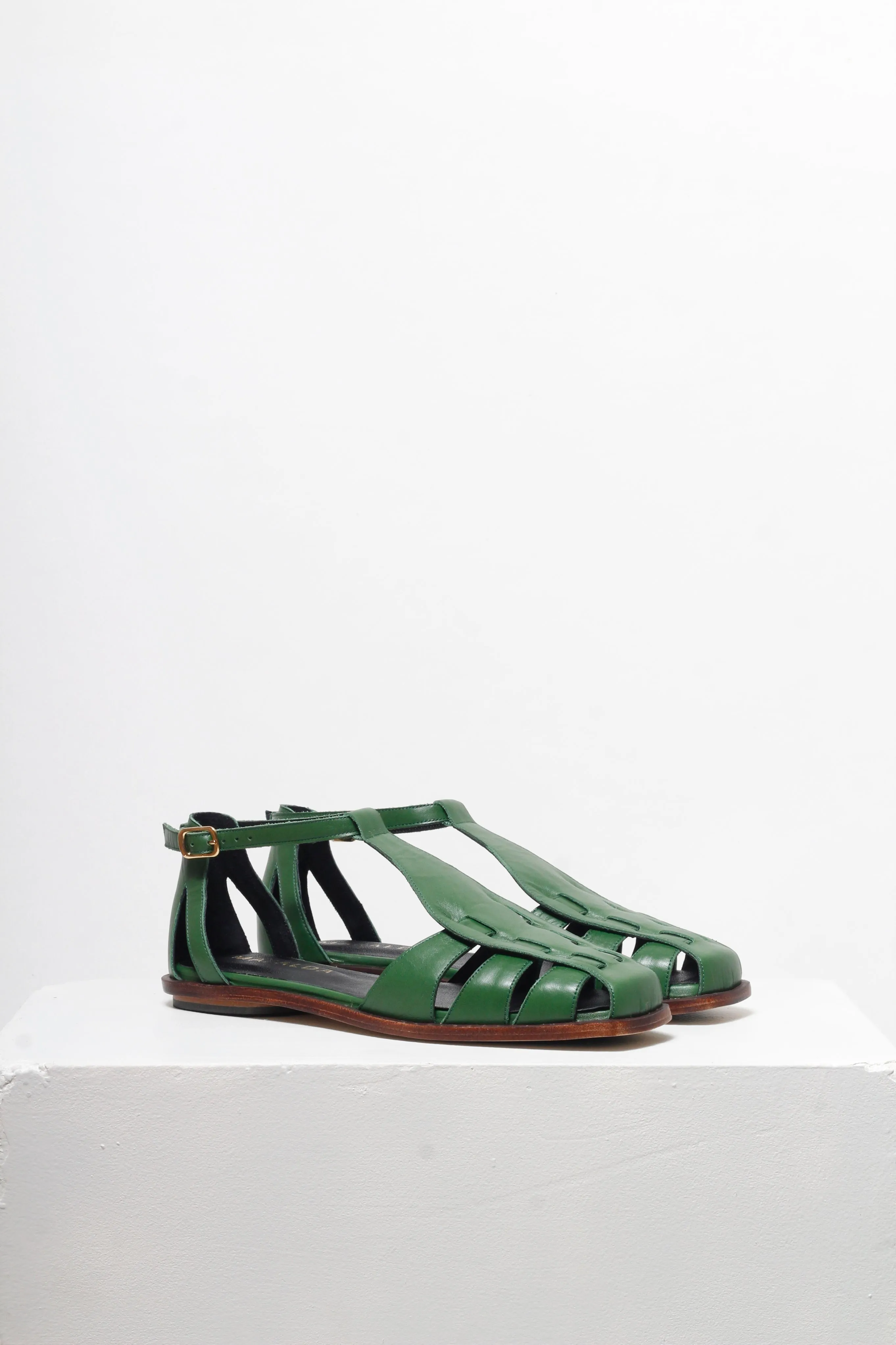 Ida Green Fisherman Sandals