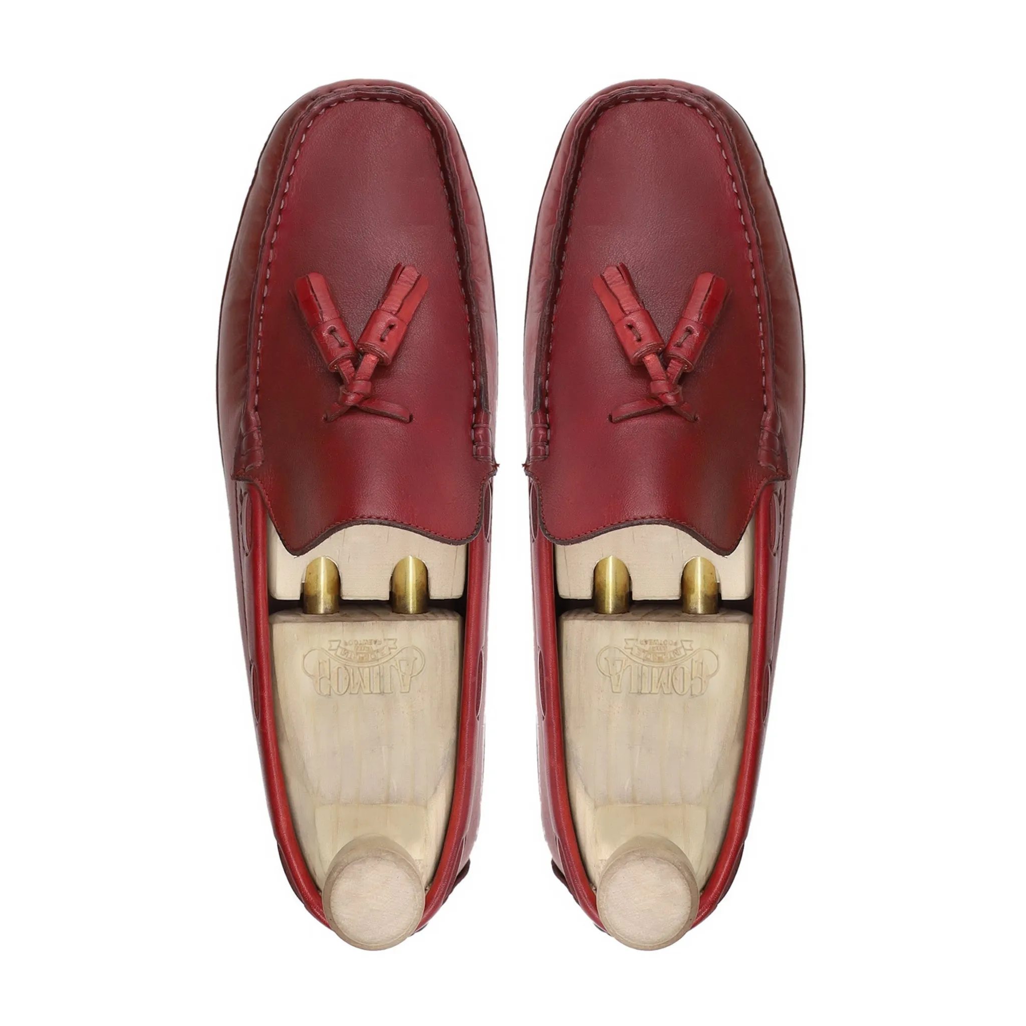 Iguazu - Men's  Oxblood Calf Leather Driver Shoe