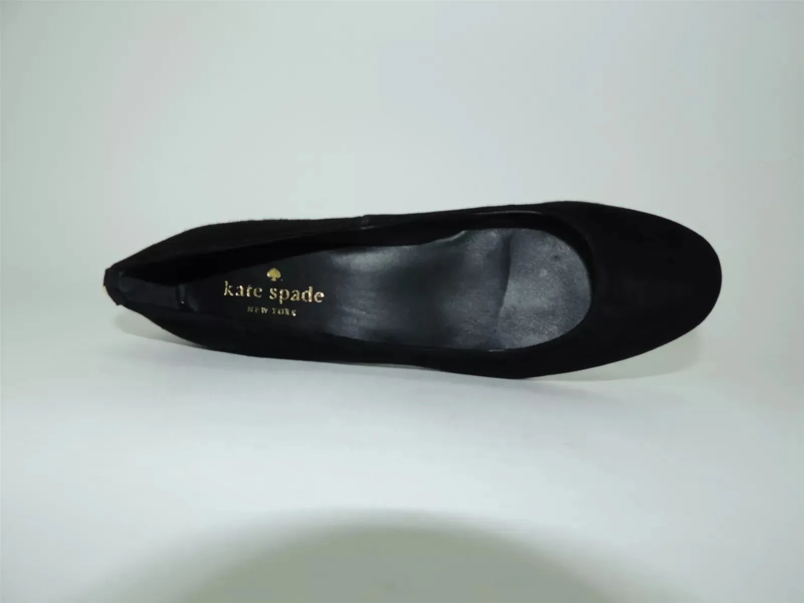 Kate Spade New York Beverly Black Suede Womens Shoes, Size 5