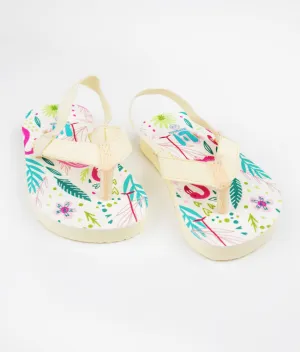 Kids Slippers - Ivory Flamingo - Republik