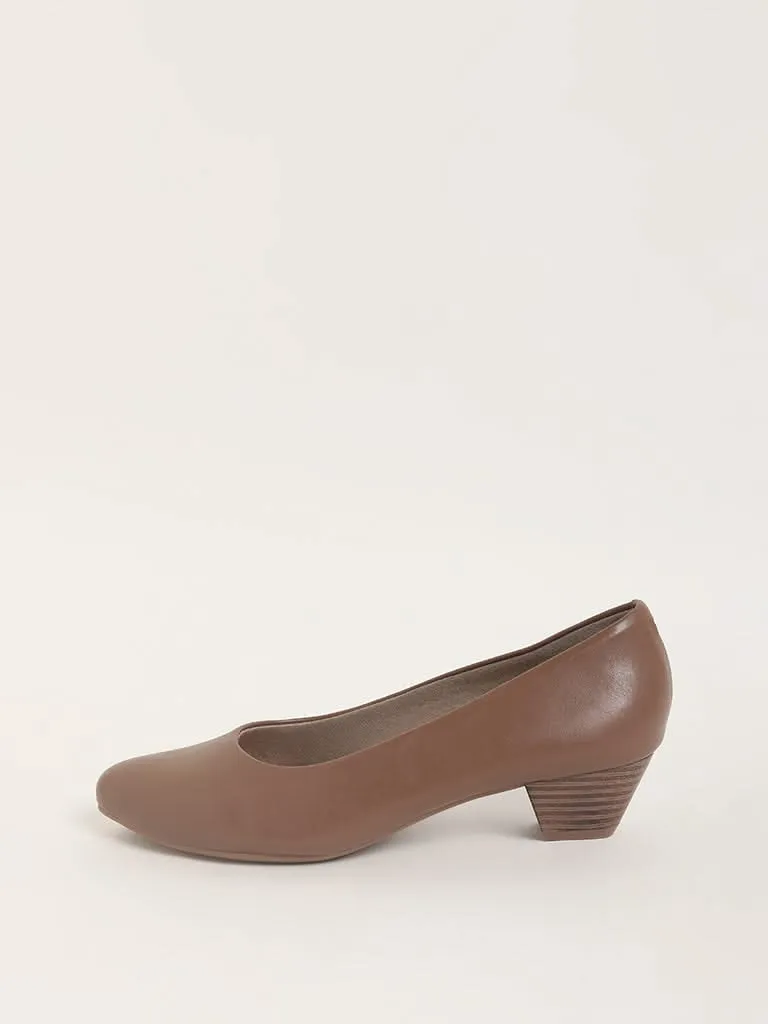 LUNA BLU Chocolate Brown Pump Shoes