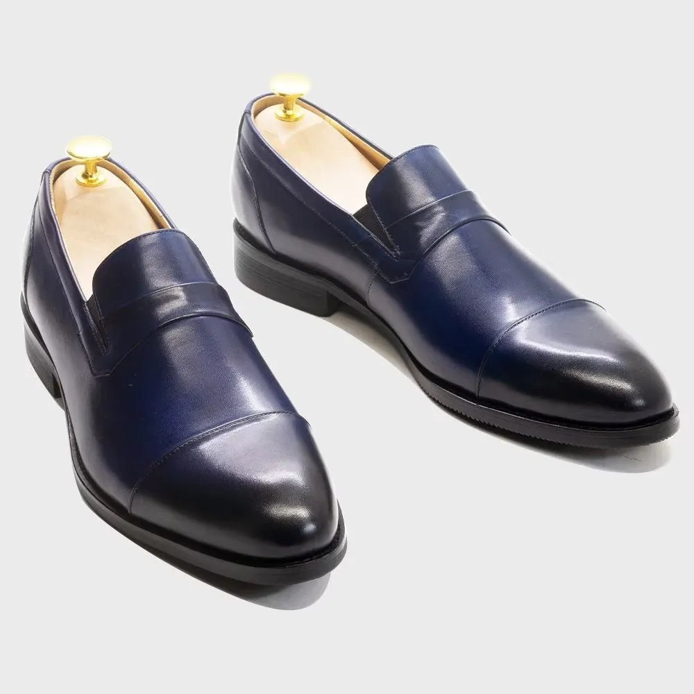 LuxeCraft Leather Lace-up Dress Shoes