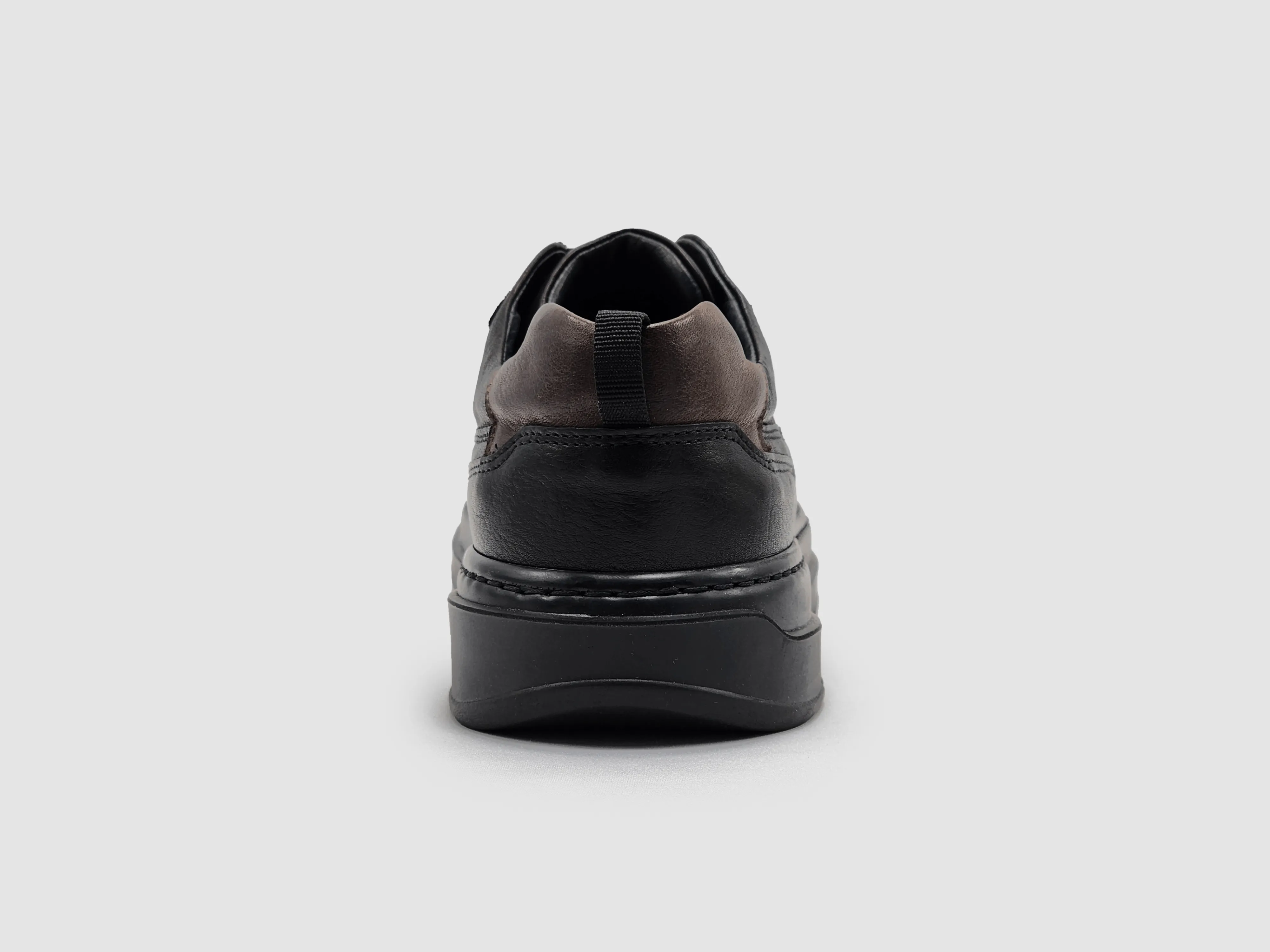 Men's Casual Leather Shoes - Black