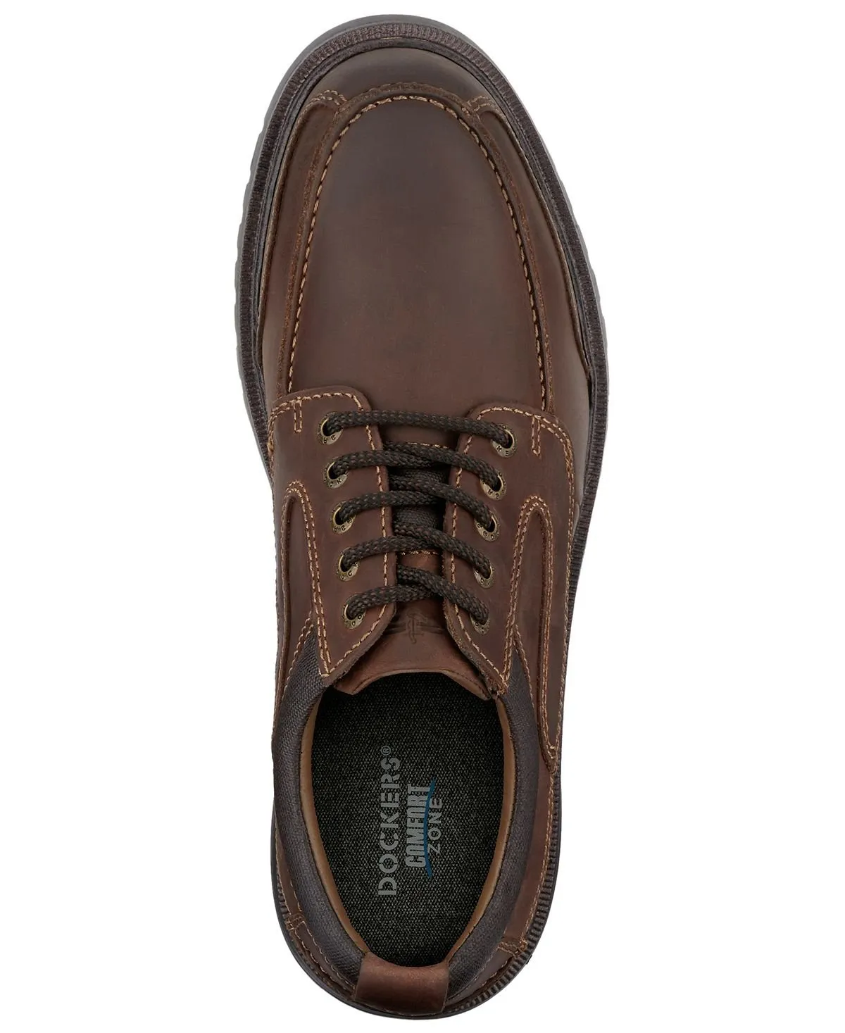 Men's leather oxford overton moc-toe Dockers