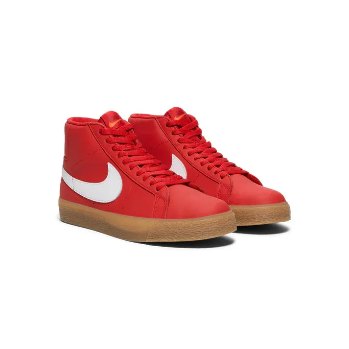 NIKE SB ZOOM BLAZER MID - UNIVERSITY RED/WHITE