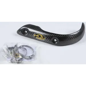 P3 Carbon Fiber Header Heat Shield Honda CRF250R (14-17)  | 205058