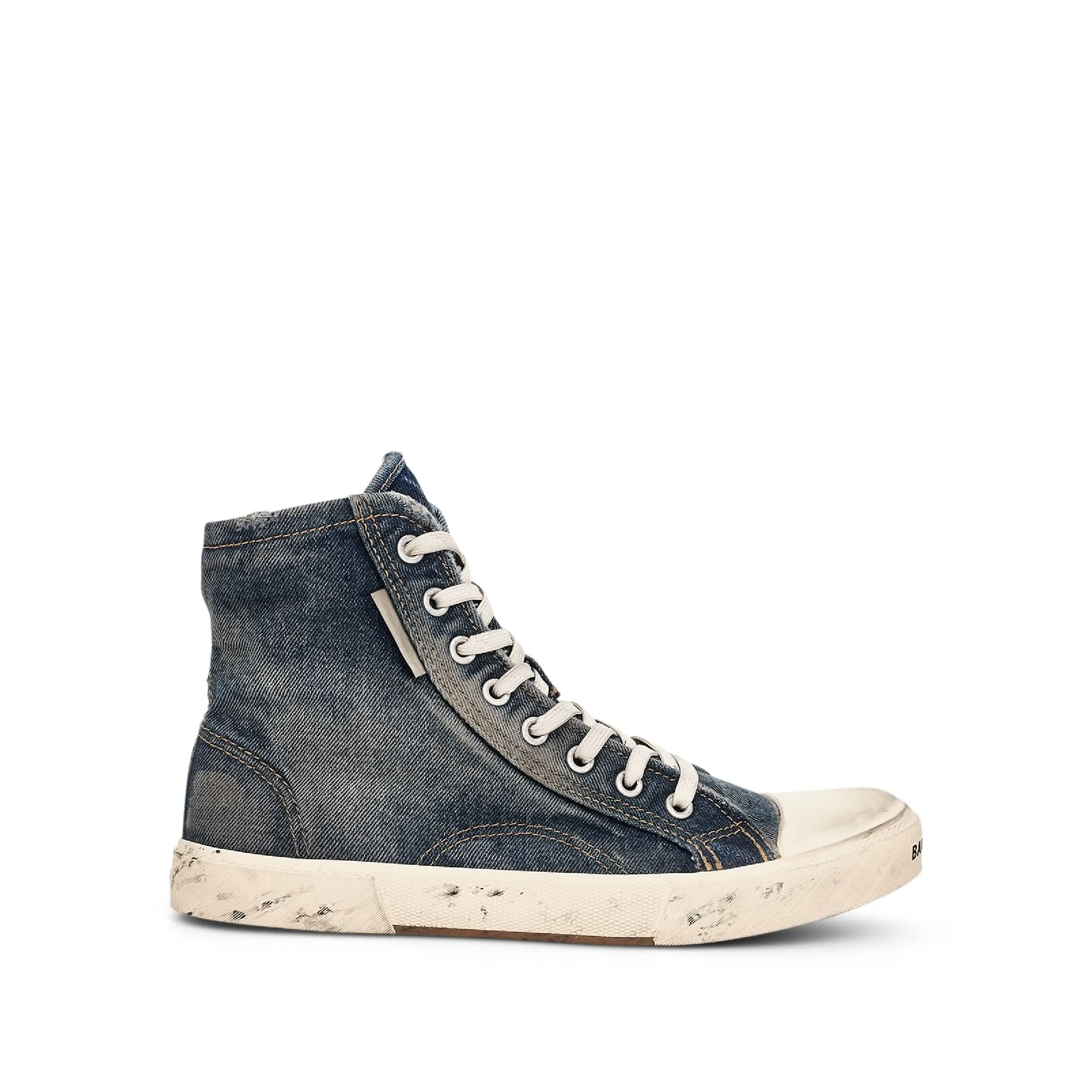 Paris High Denim Sneaker in Blue