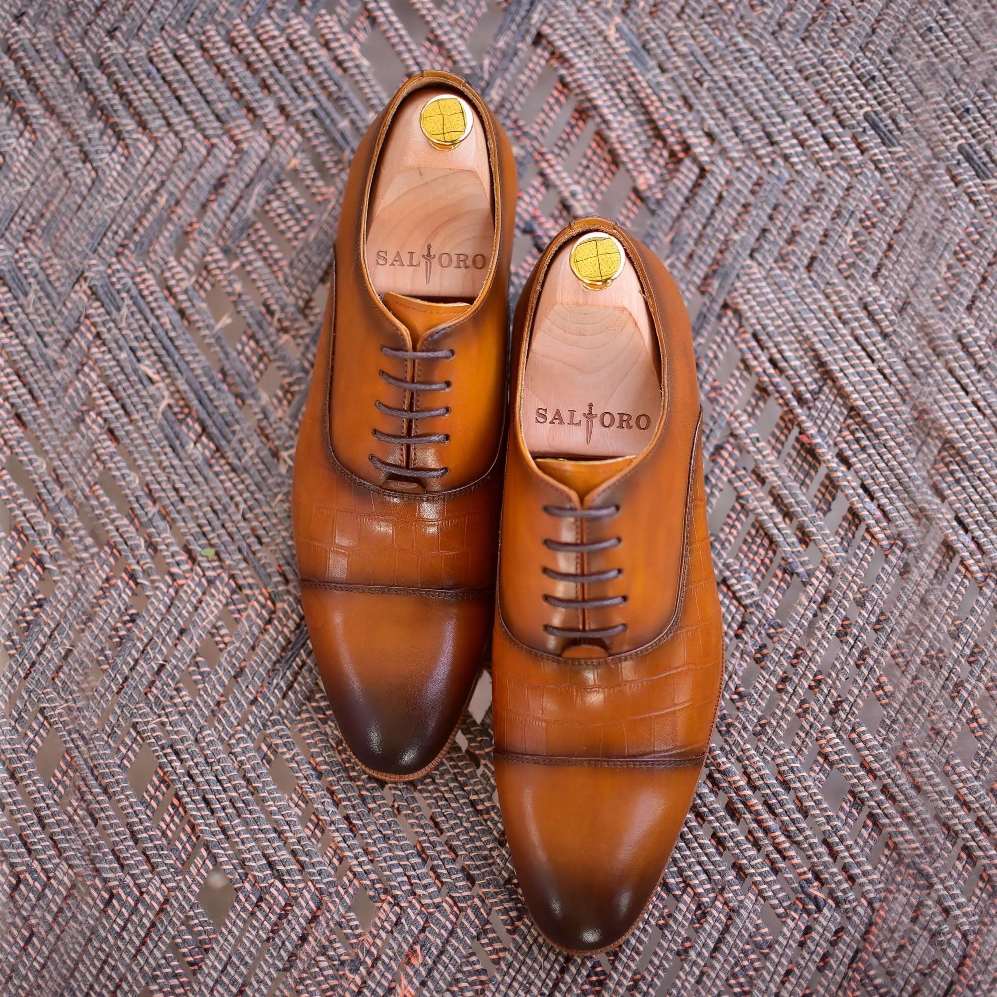 Phillips | Cap-Toe Dress Oxfords