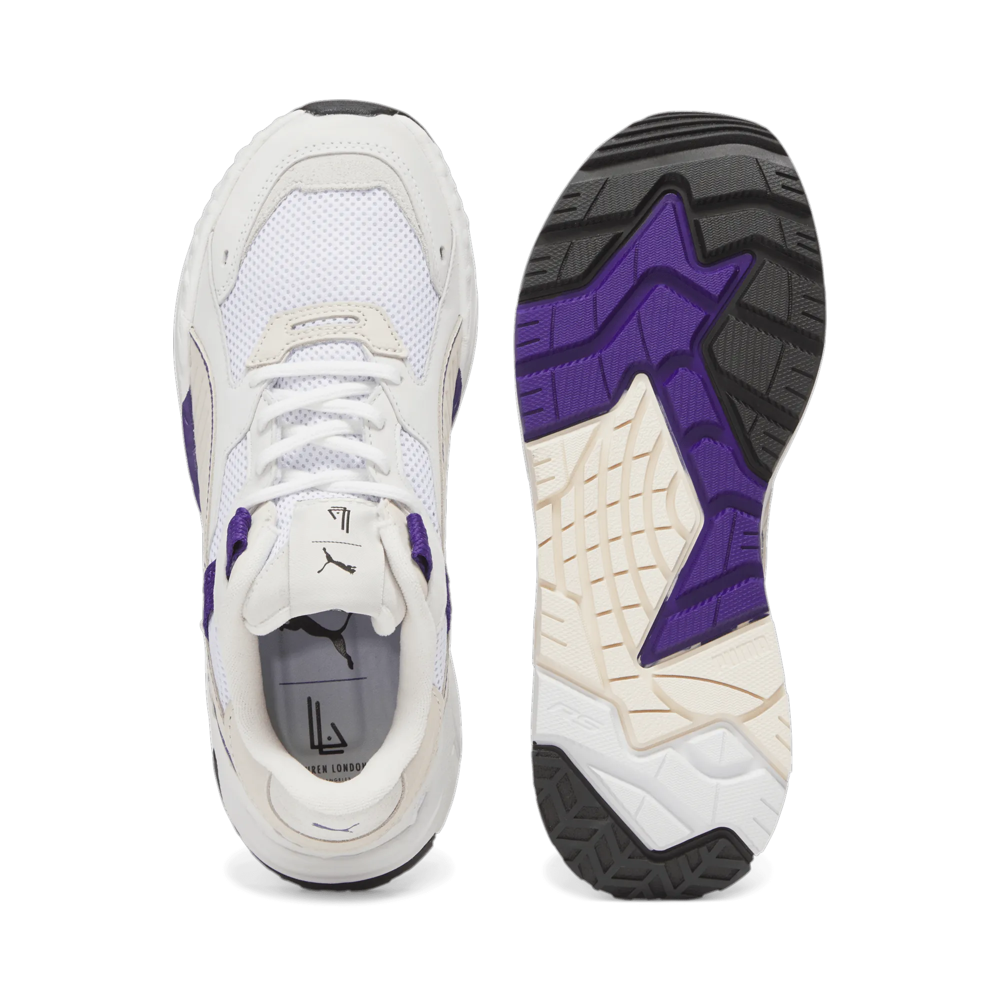 PUMA x LAUREN LONDON RS-Trck Women's Sneakers - White/Purple