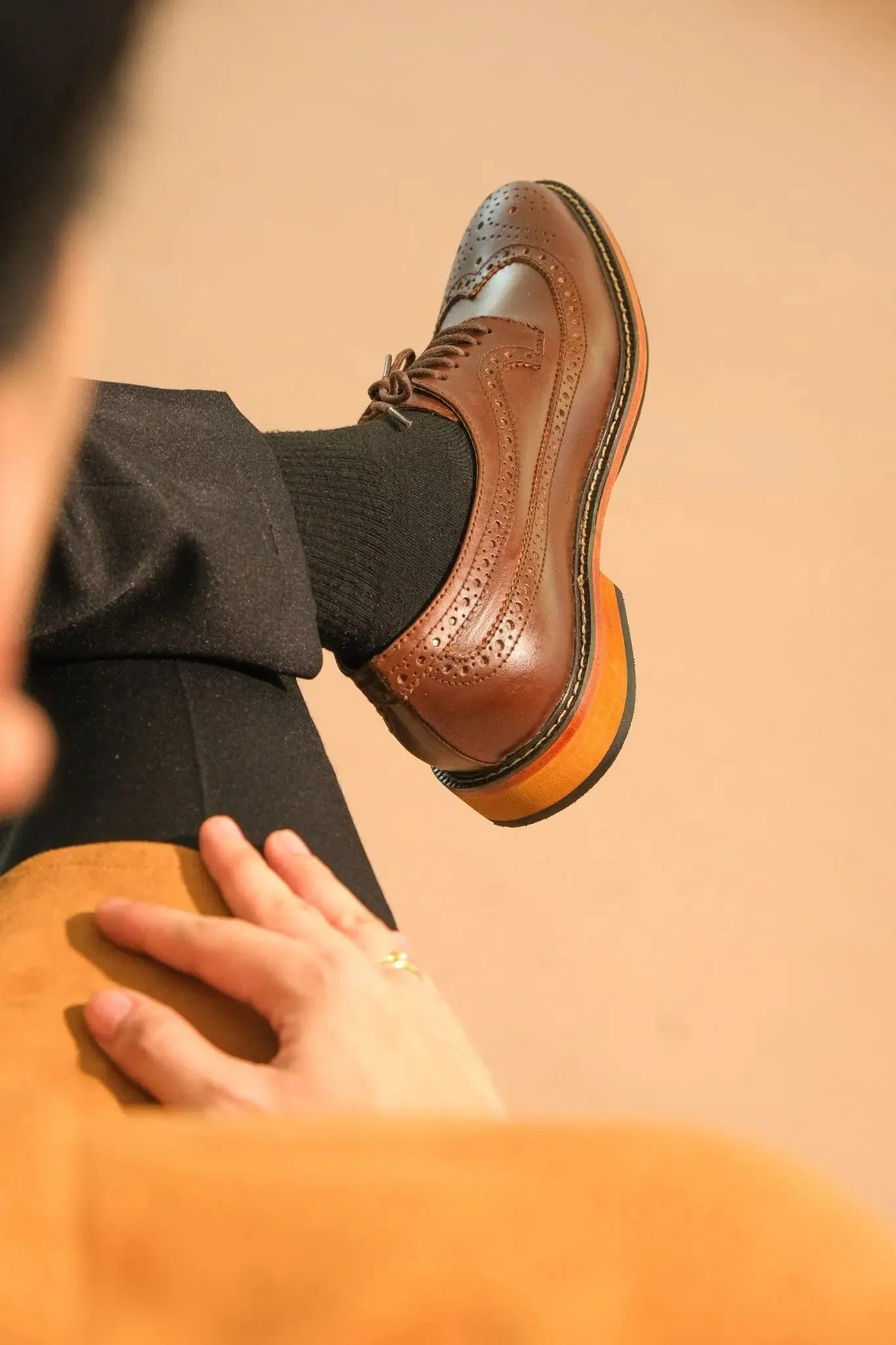 QUEZON Longwing Oxford - Walnut