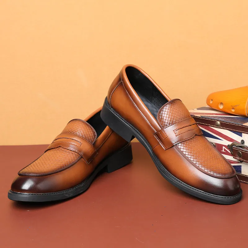 Refined Elegance Round Toe Monkstrap Dress Shoes