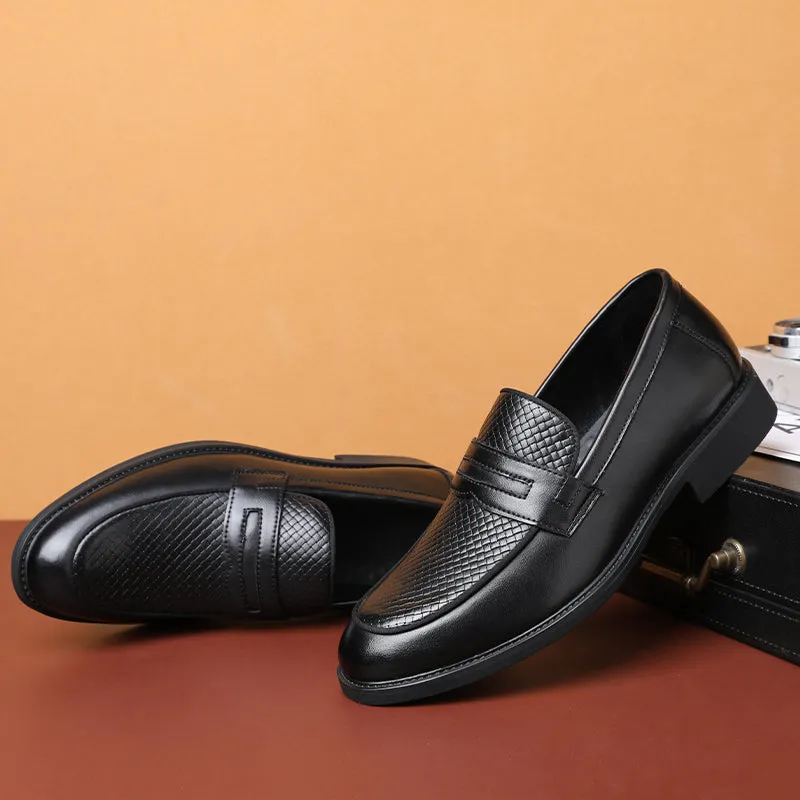 Refined Elegance Round Toe Monkstrap Dress Shoes