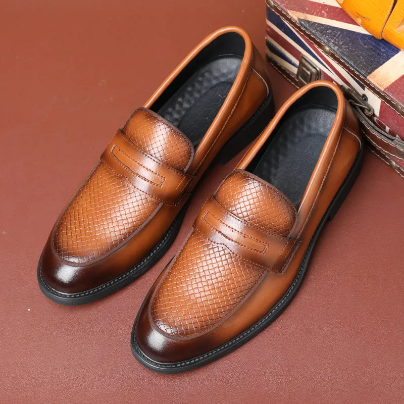 Refined Elegance Round Toe Monkstrap Dress Shoes