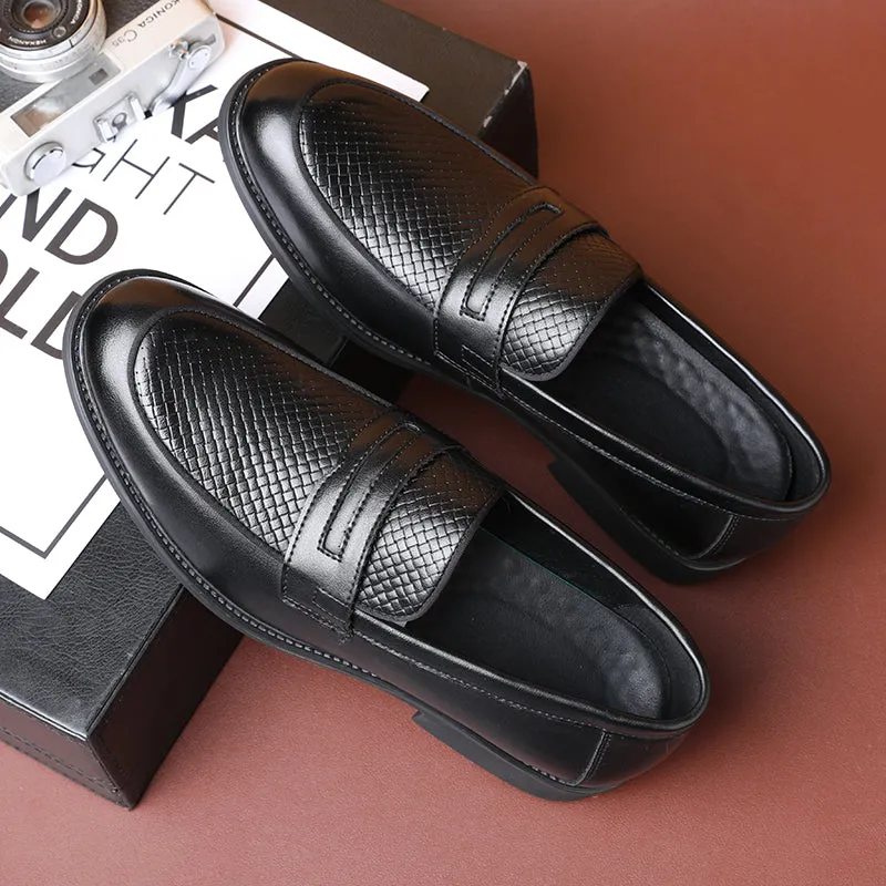 Refined Elegance Round Toe Monkstrap Dress Shoes