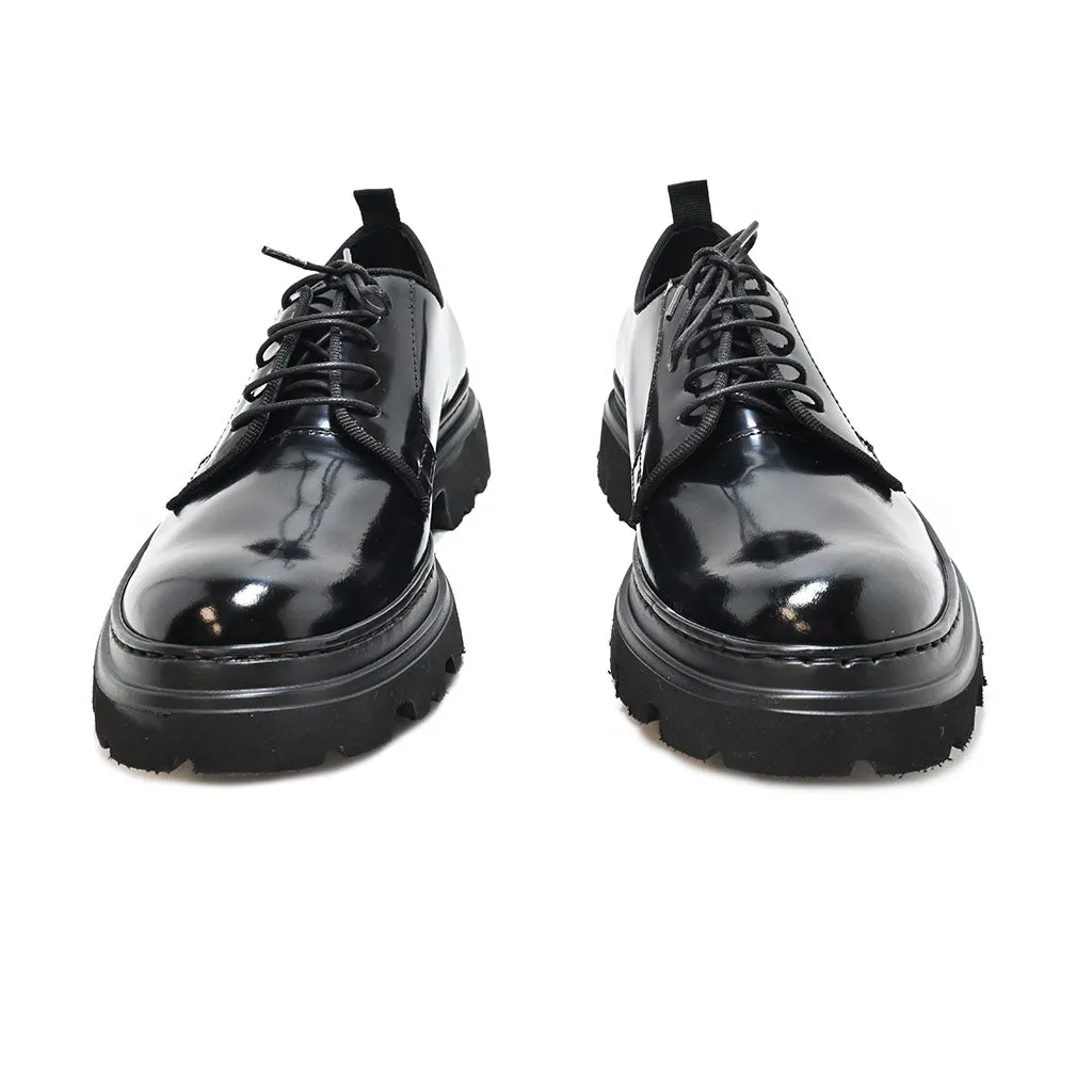 RHEA 11 - lace-up shoe brushed BLACK