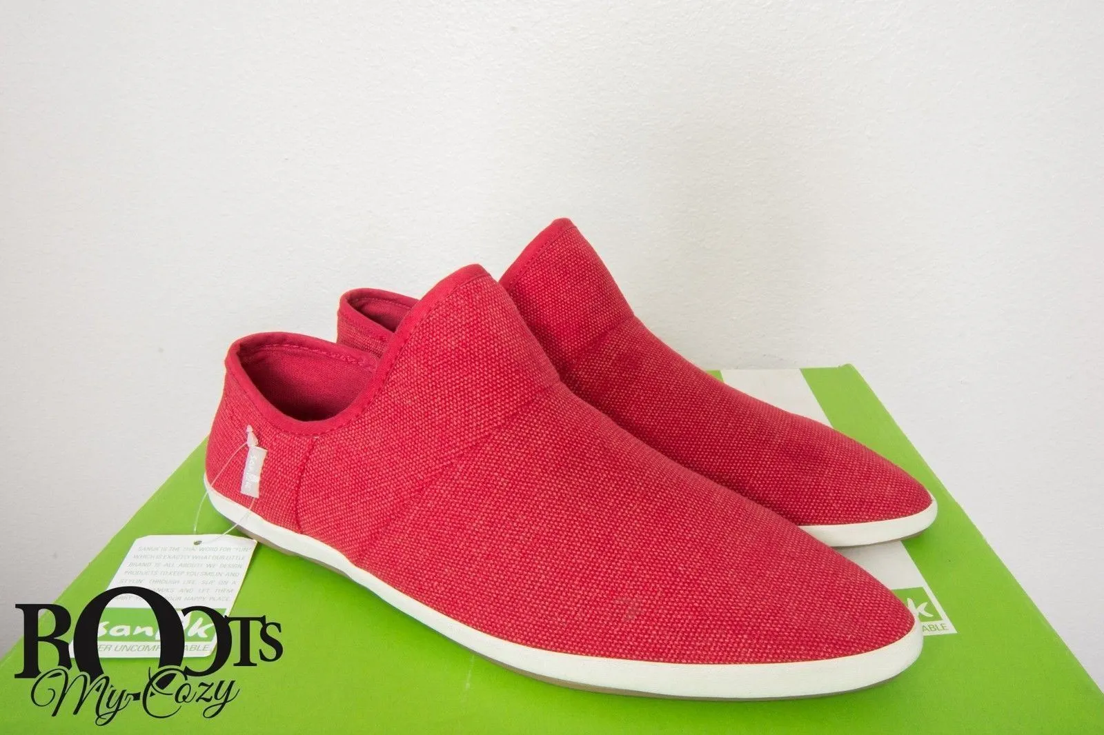 Sanuk Katlash Red Shoes