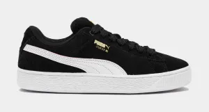 Scuderia Ferrari Suede XL Mens Lifestyle Shoes (Black/White)