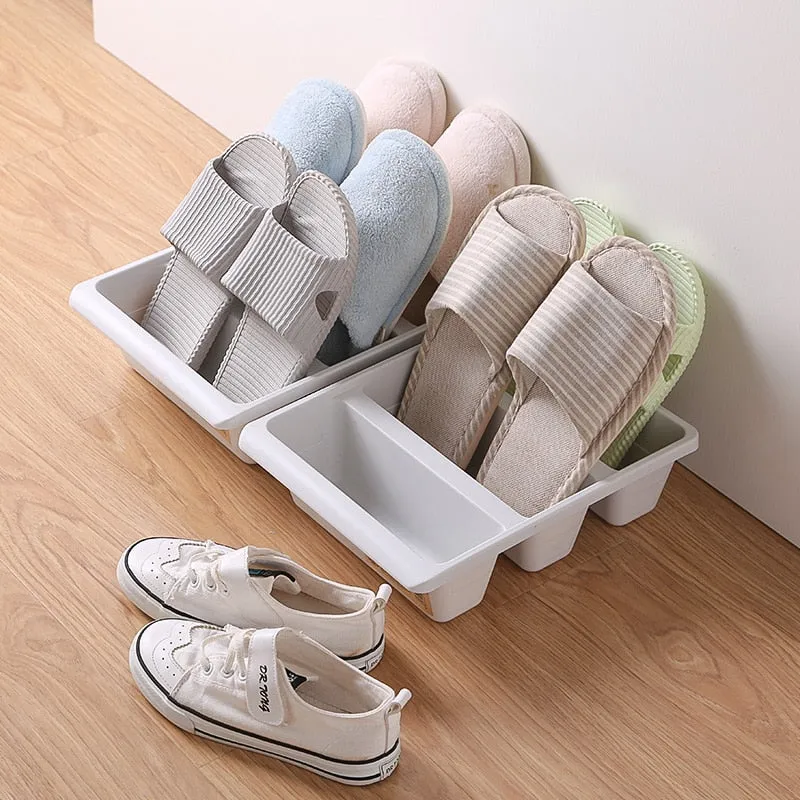 Simple Vertical Shoe Storage