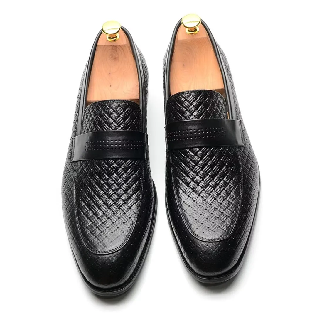 Sleek Business Slip-On Dress Shoes