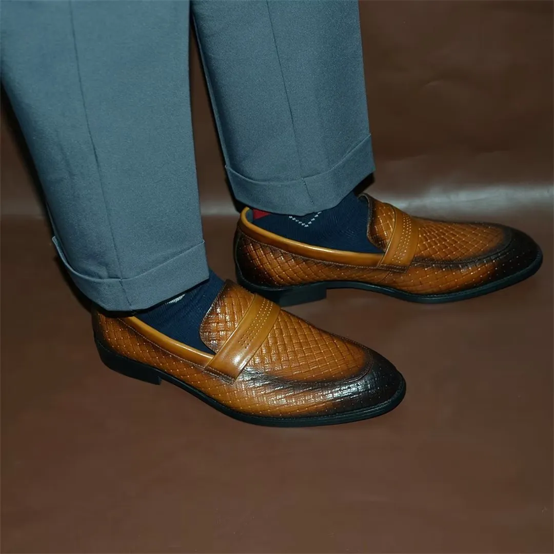 Sleek Business Slip-On Dress Shoes