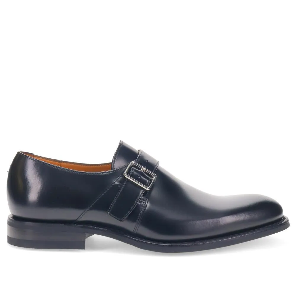 Smart Leather Buckled Shoes  - LOA39502 / 326 578