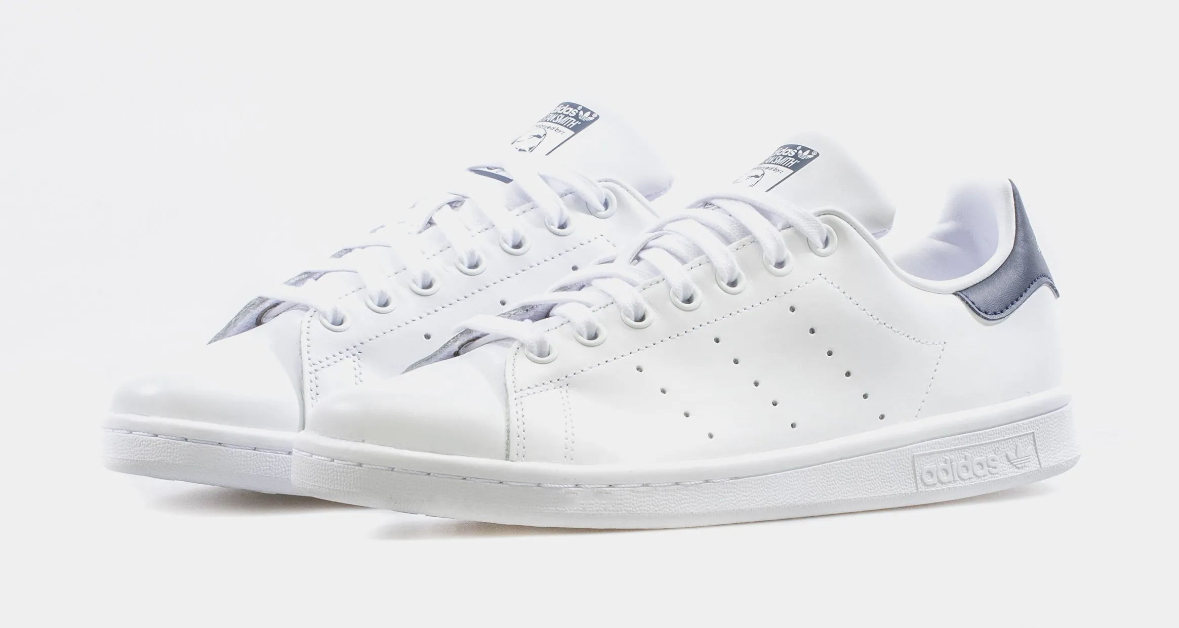 Stan Smith Original Mens Lifestyle Shoe (White/Cobalt Blue)