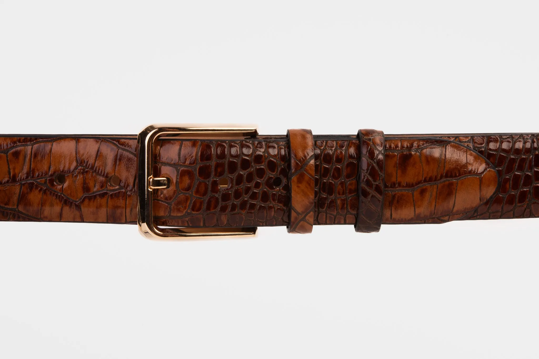 The Monaco Brown Leather Belt