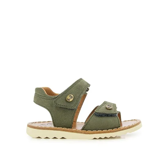 Waff Easy Nubuck Kaki Sandals