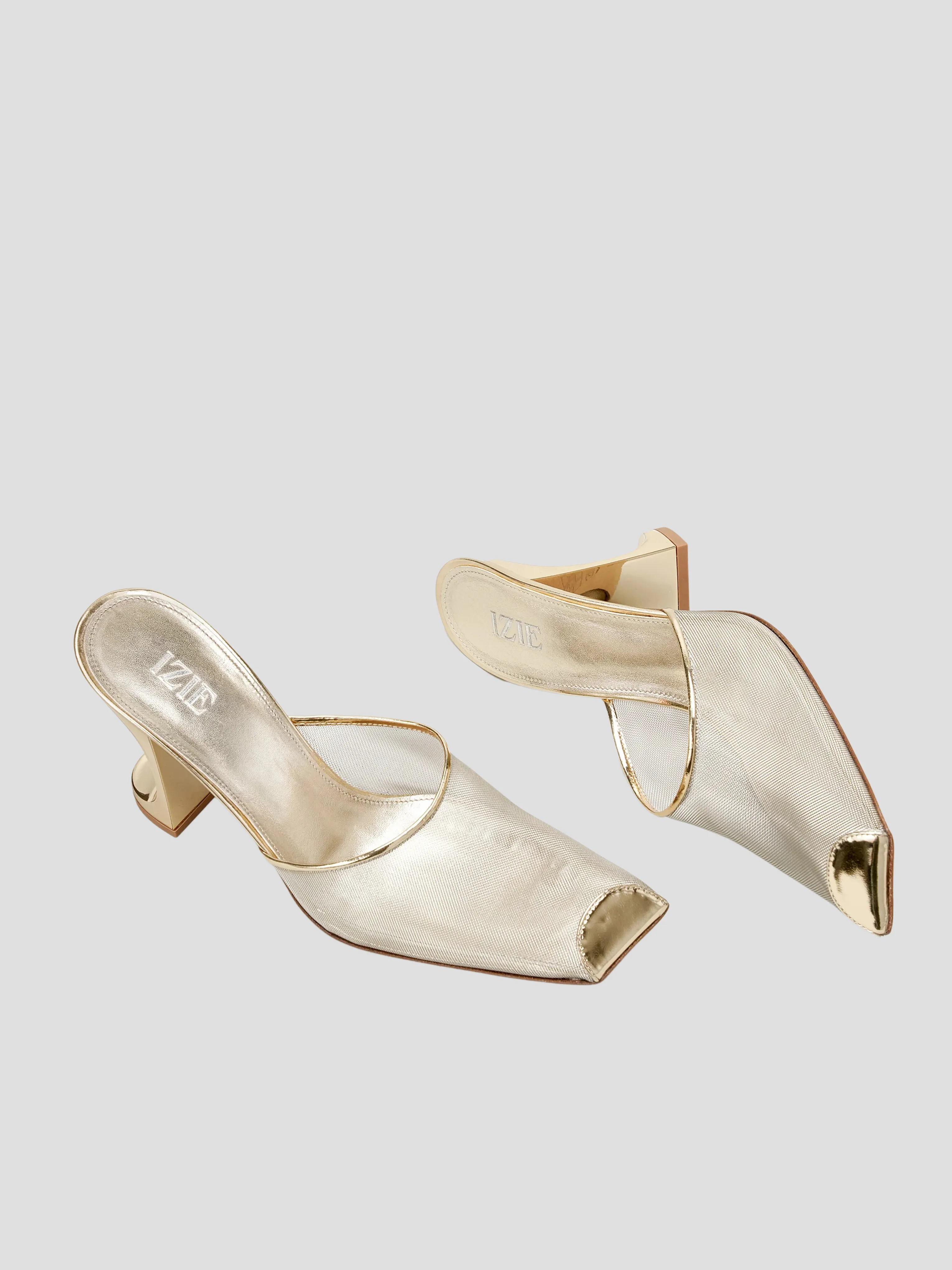 Waverly Mule in Gold